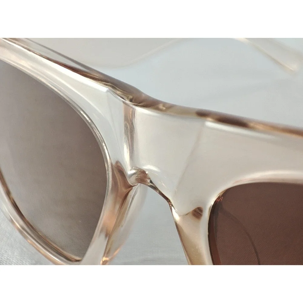 SOJOS SJ2115 C3 MZ Transparent Peach Cat Eye‎ Sunglasses 54-29-139 UV400 Women